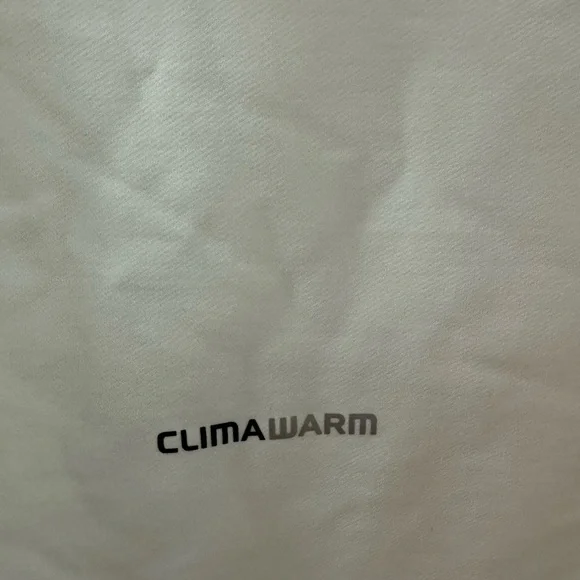 Men's Adidas ClimaWarm Long Sleeve White Techfit Mock Neck. Size XL - Picture 5 of 7